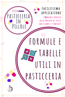 Formule e tabelle della Pasticceria